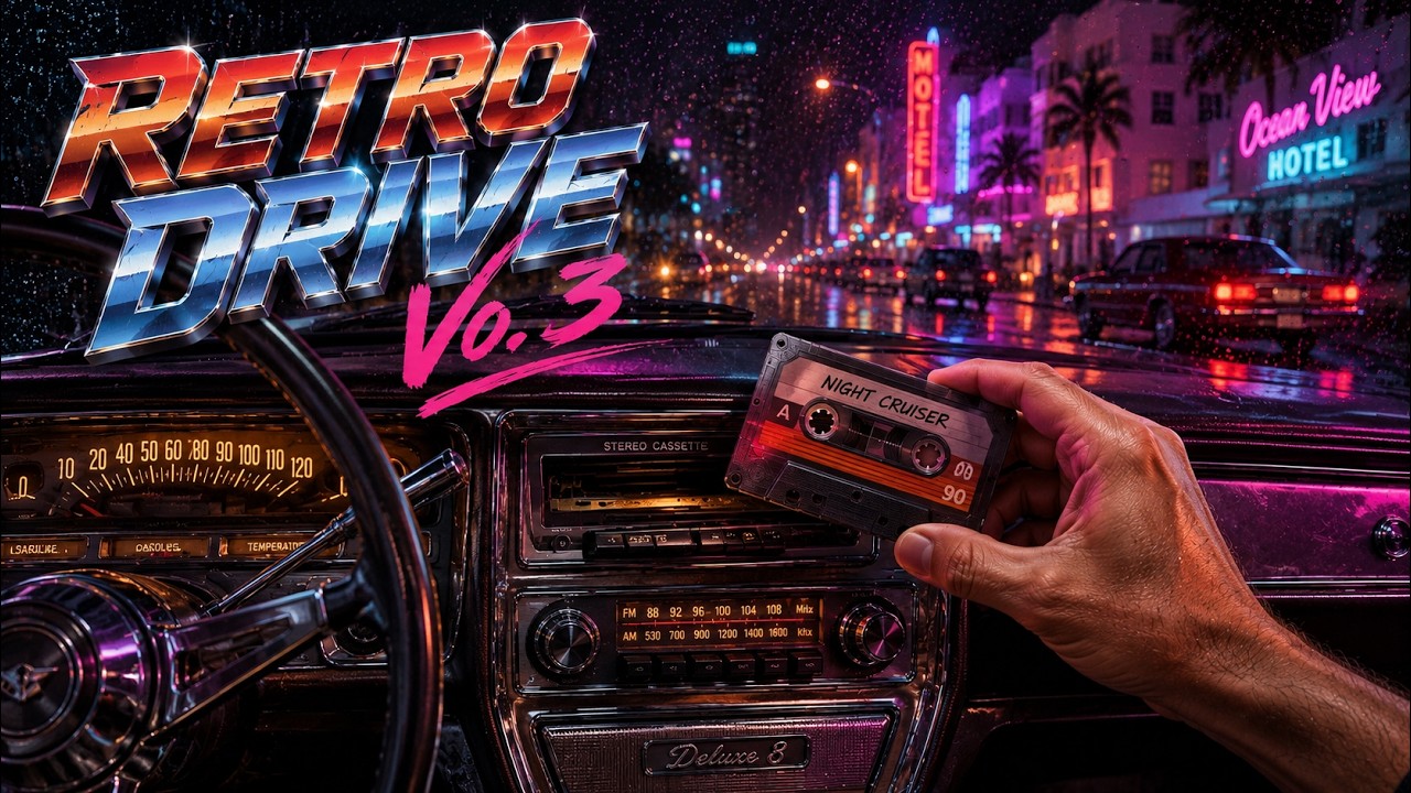 🌙 80s Cassete Night Drive Dreams ✨ Emotional Retro Playlist for
