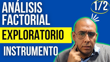 ANALISIS factorial exploratorio de un instrumento de investigación con SPSS