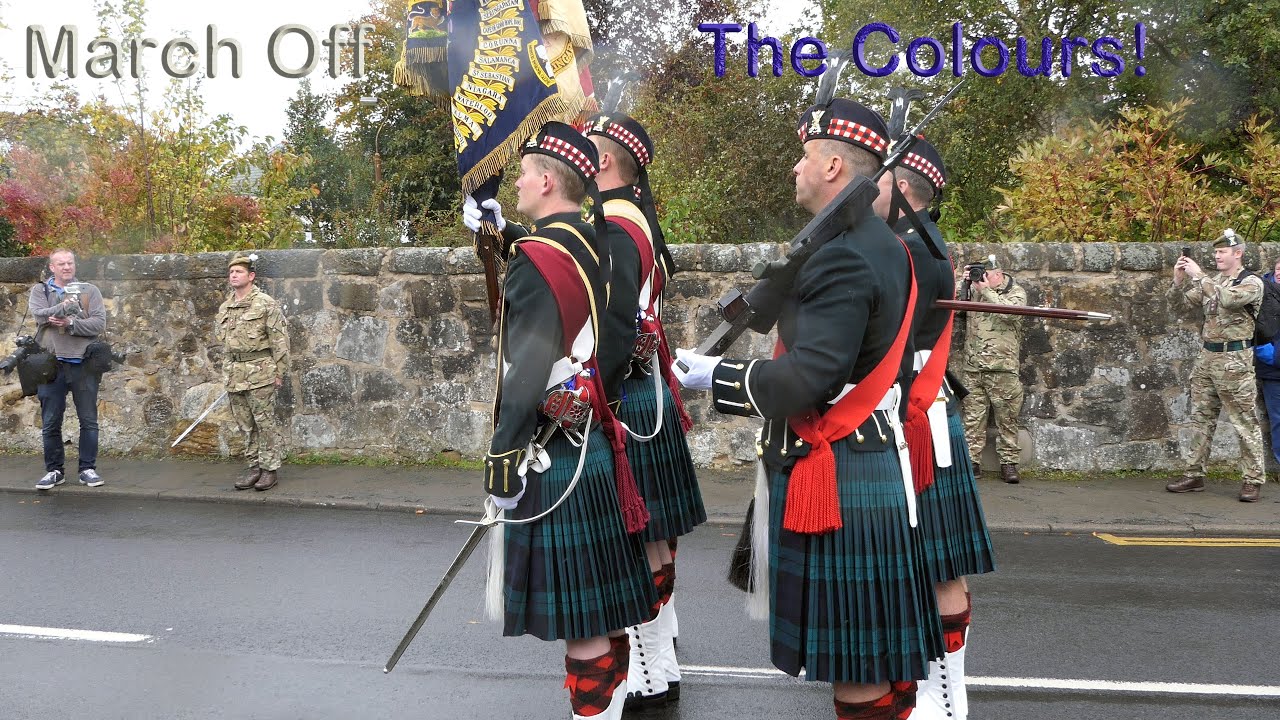 2-SCOTS - March off The Colours [4K/UHD] - YouTube