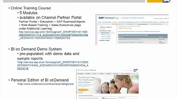 SAP BusinessObjects BI on Demand -- The Market Opportunity (Part 2)