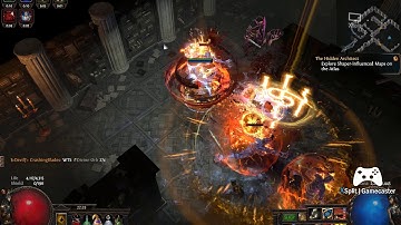 Path Of Exile Map and Boss: Scriptorium T10 3.2.4 (Dual Boss)
