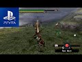 Monster Hunter Freedom Unite PS Vita Gameplay (PSP Game)