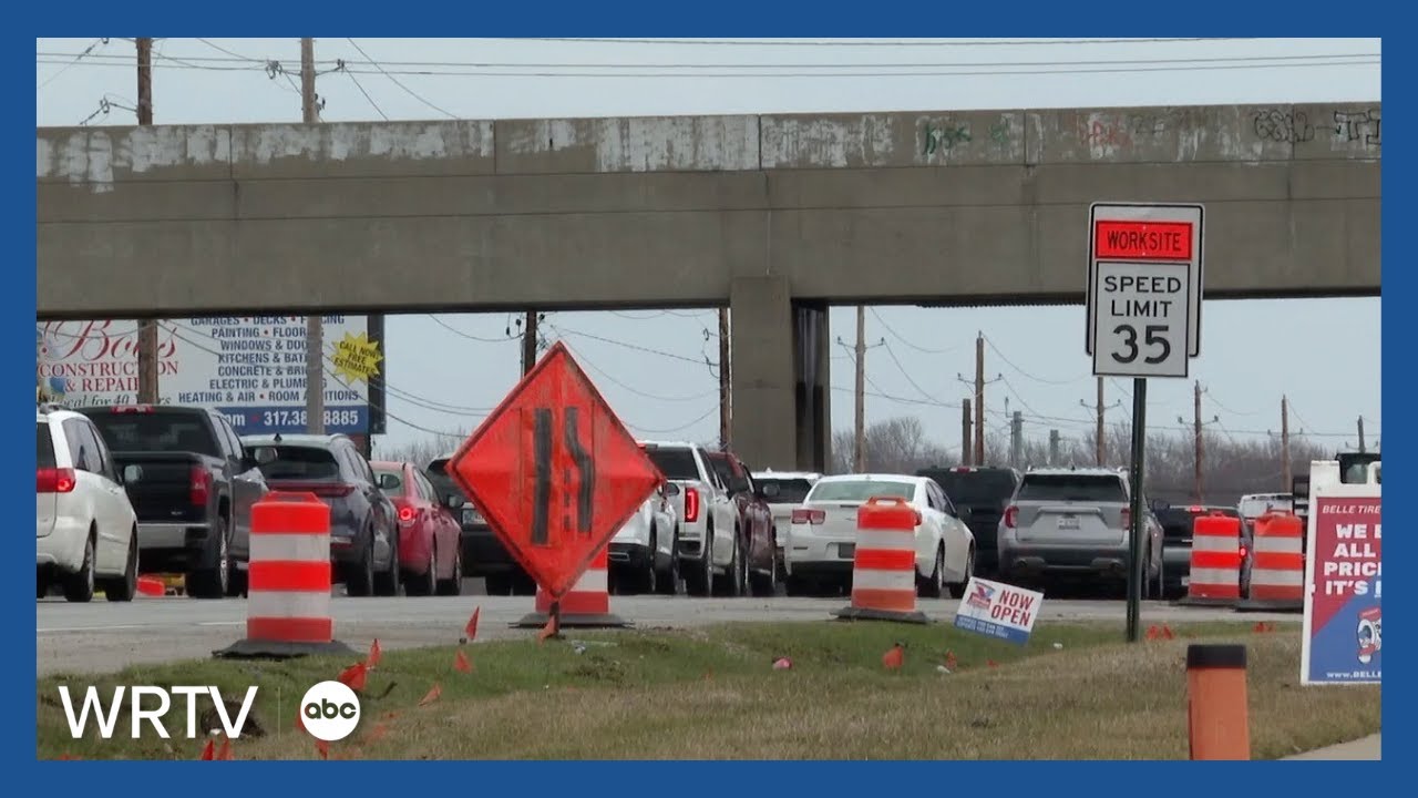 INDOT begins Rockville Road construction project: What drivers need to know