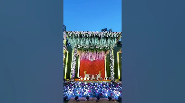 #wedding #shorts #reels #decoration #stage #moments #mandap#paliwal #event #subscribe