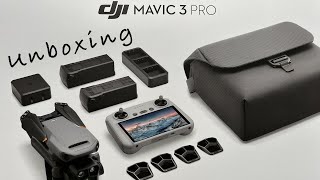 Mavic 3 Pro (fly more combo) Unboxing