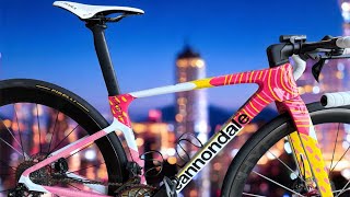 The Damage of this Cannondale lap71