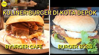 PERBANDINGAN BYURGER CAFE & BURGER BOSS INDONESIA. KULINER BURGER DI KOTA DEPOK. screenshot 2