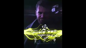 Albert Wesker VS Chris Redfield #residentevil5 #residentevil8village #battle #shorts