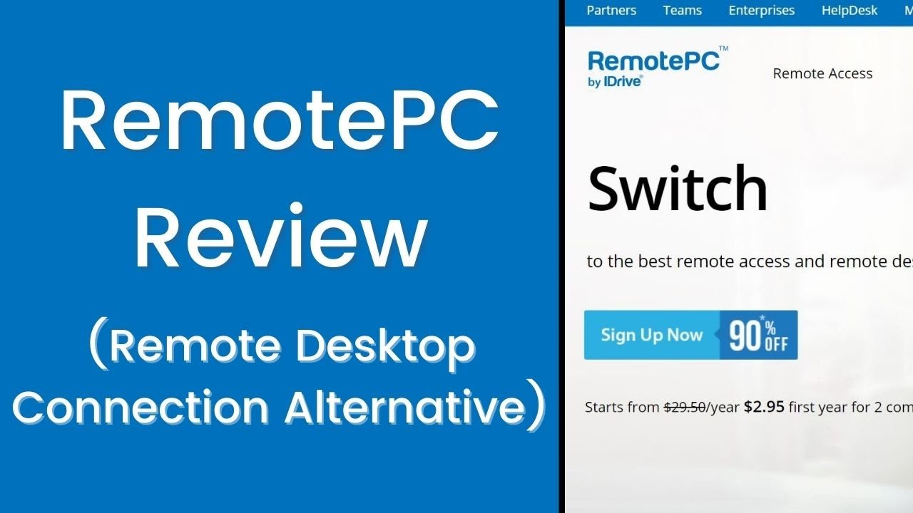 โปรแกรม remote desktop ระยะ ไกล  New 2022  RemotePC Review (Remote Desktop Connection Alternative)