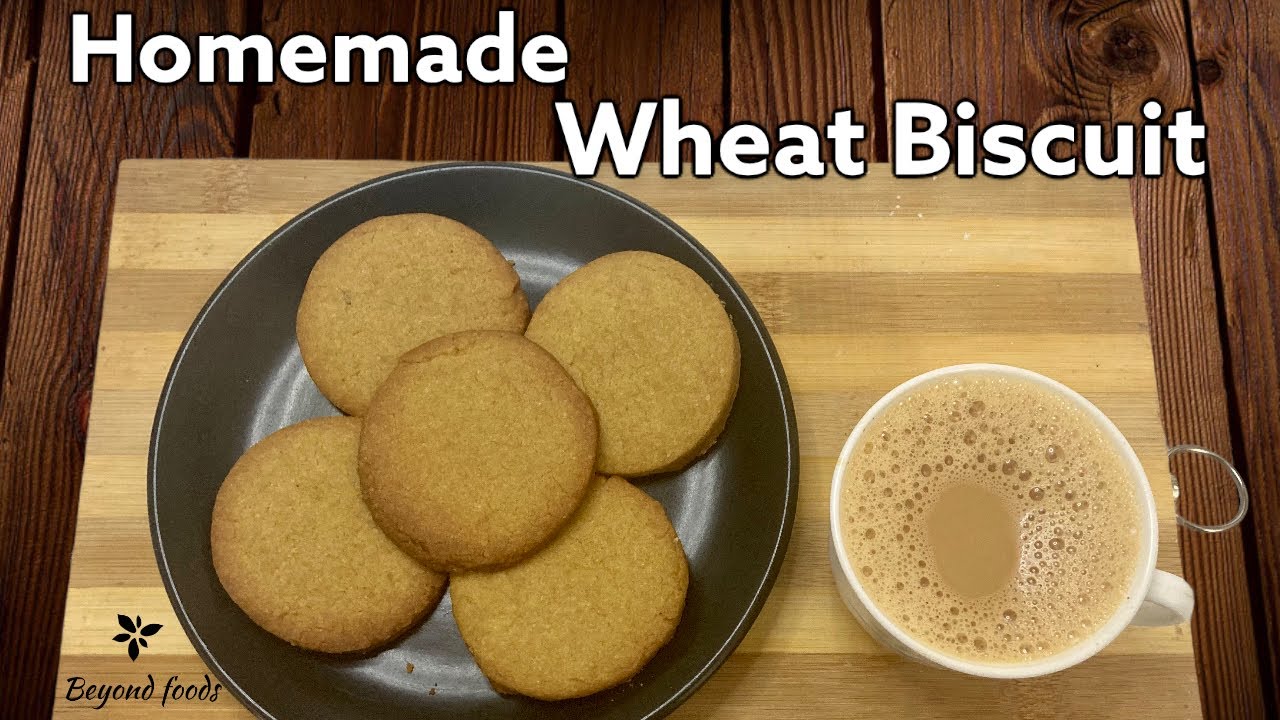 Whole wheat butter biscuit | ready in 20 mins | tea shop butter biscuit | healthy biscuit recipe