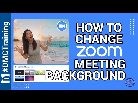 Video How To Change Zoom Meeting Background | Zoom Virtual... - youtube