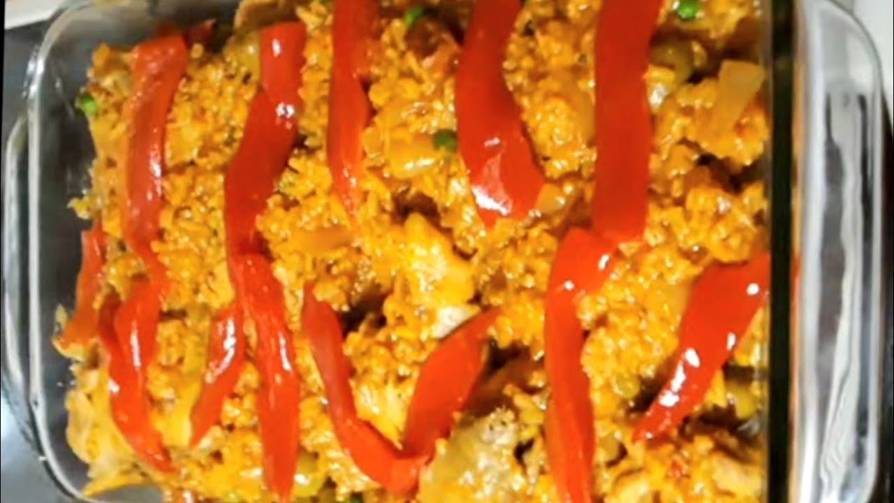 Arroz Con Pollo a la Chorrera (Cuban Style Chicken and Rice) - YouTube