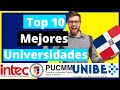 Top 10 des meilleures universits en rpublique dominicaine 2022