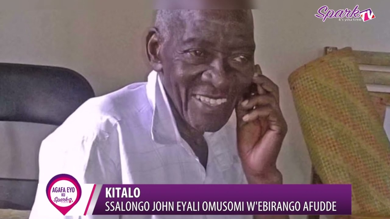 Ssalongo John eyali omusomi w'ebirango afudde