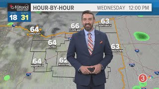 Wednesday's extended Cleveland weather forecast: Severe weather threat later today in Northeast Ohio