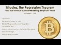 Bitcoin, the regression theorem, and that curious but unthreatening empirical world