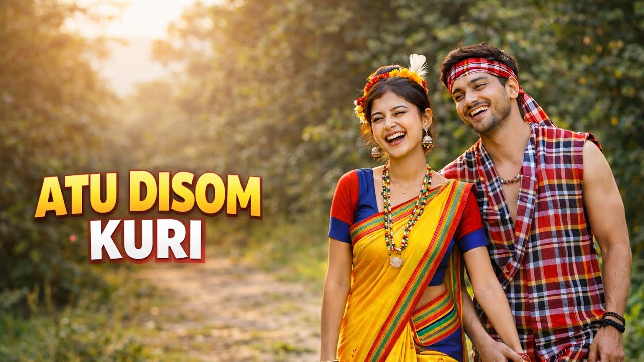 ATU DISOM KURI | New Santhali Romantic Song | Santali Couple Love Song ...