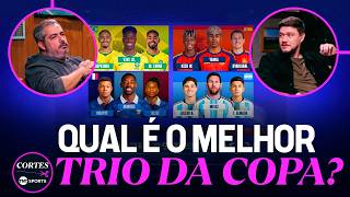 QUAL SELEÇÃO TEM O MELHOR TRIO DE ATAQUE DA COPA: BRASIL, FRANÇA, ESPANHA OU ARGENTINA?