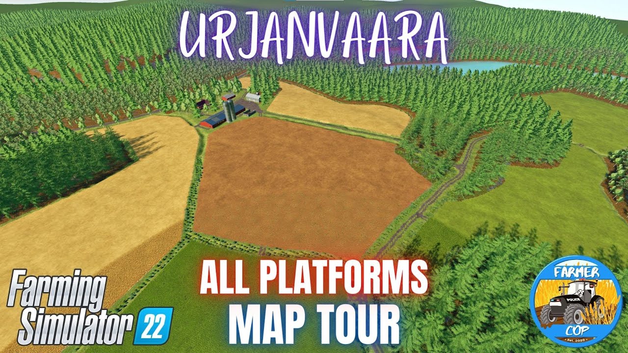 Sub Level 22 Map URJANVAARA - Map Tour - Farming Simulator 22 - YouTube