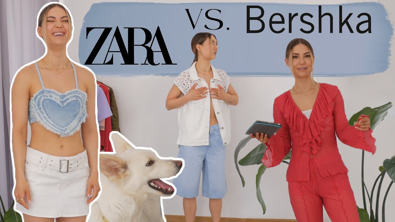MIERZYMY DZIWNE RZECZY Z SIECIÓWEK ZARA vs BERSHKA 🙃 // 🌸 wiosenne