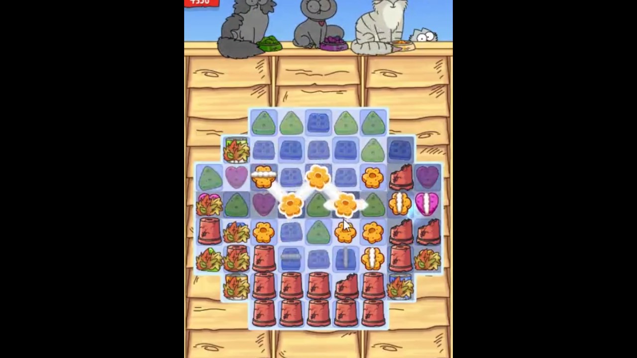 Simon's Cat Crunch Time Level 346 - NO BOOSTERS 😺 | SKILLGAMING ✔️