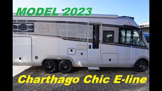 Camper integral Carthago chic e line modello 2023 su Mercedes 50 LE DA. Offerta camper di lusso.