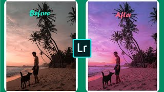 Sunset Image Edit in LIGHTROOM PRESETS 2021 | Lightroom Mobile Tutorial | screenshot 4