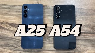 Samsung Galaxy A25 vs Samsung Galaxy A54
