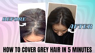 Truth & Hair Mascara-How To Use , Honest Review, Results How To Cover Grey Hairroots In 5 Minutes