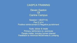Deven Gaston Training   Session 1 - Part 2