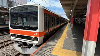 JR武蔵野線209系500番台千ケヨM81編成 西国分寺駅発車