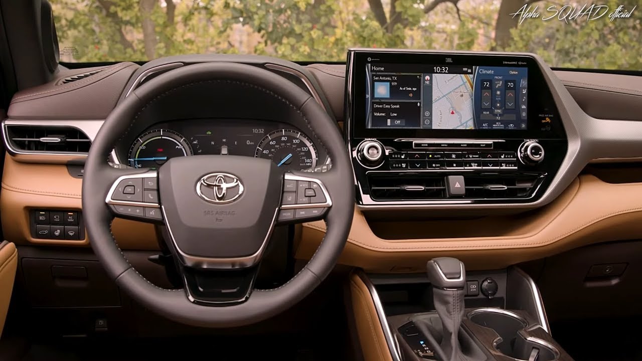 Toyota Highlander 2020 Interior Youtube