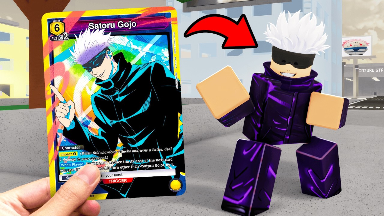 Cards Decide our Characters in Jujutsu Shenanigans