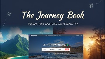 The Journey Book – Full Stack Travel Booking App | React + Spring Boot + MongoDB + Razorpay + OAuth0