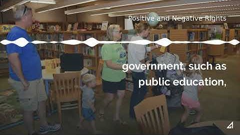 Positive and Negative Rights