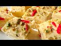 Delicious Barfi Recipe |  Milk Powder Burfi Recipe | Indian Festive Sweets - Dewali | Eid