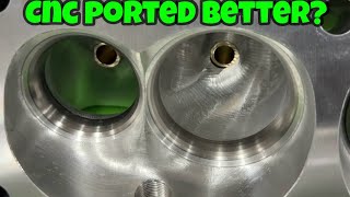 CNC Ported vs As Cast Trick Flow Double Hump Heads