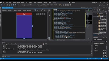 Xamarin Android UI Designer | Visual Studio 2019