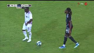 Monnapule Saleng Comes From The Bench To Score His Quickest Goal Ever | Orlando Pirates 2- Swallows