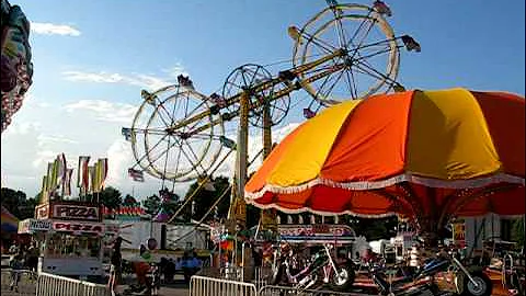 Some of the Midway at the 2009 Got To Be NC Festival in Raleigh