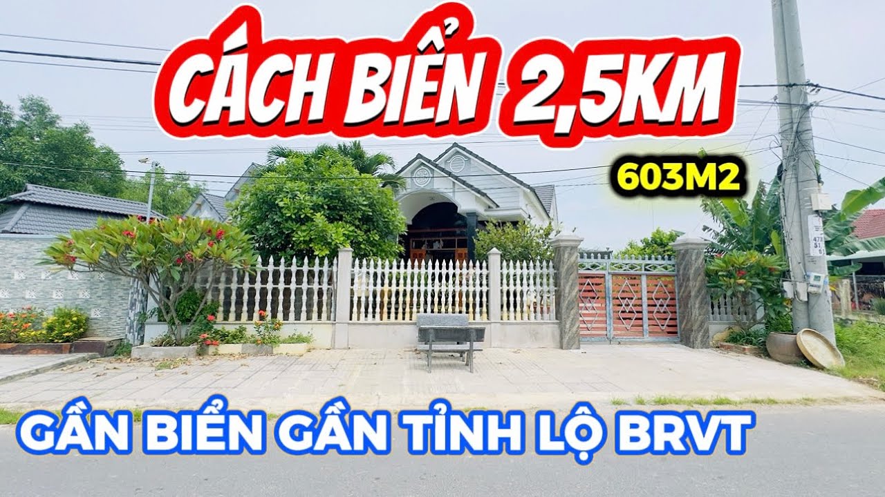 Gia chủ kẹt tiền bán căn nhà gần biển gần tỉnh lộ Phước Hải BRVT #nhavuon #nhadep #nhadatvungtau 