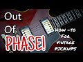 VINTAGE GIBSON WITH THE OUT OF PHASE TONE! HOW-TO FOR YOUR HUMBUCKER!