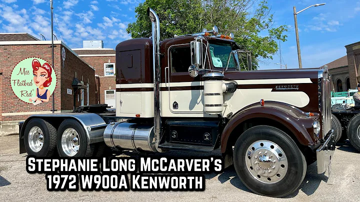 Stephanie Long McCarvers 1972 W900A Kenworth