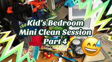 Hoarders Heart: Kid’s Bedroom Mini Clean Out DeClutter Part 4