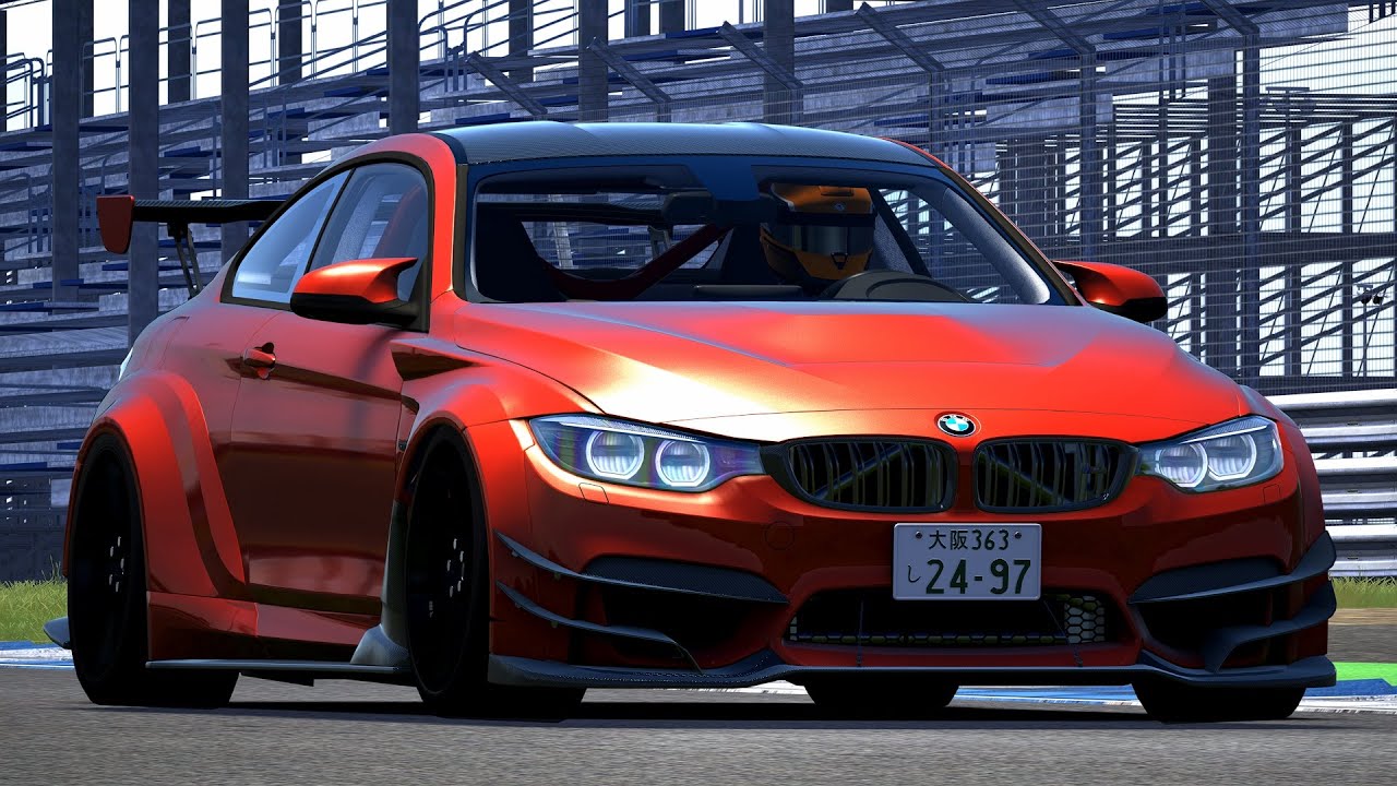 Assetto Corsa เกมรถแข่ง BMW M4 CRASH.SP VARIS WIDEBODY Movie - YouTube