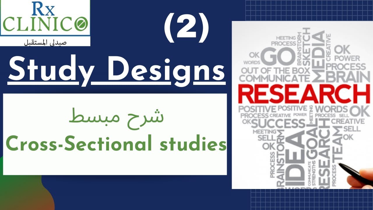 Cross Sectional Studies _ شرح مبسط _ Study Design (2) YouTube