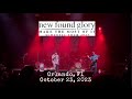New found glory  acoustic live  at the plaza in orlando fl october 20 2023