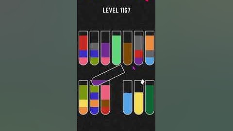 water sort puzzle - level 1167