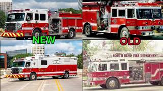 South Bend Station 1 NEW vs OLD Trucks