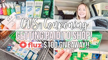 FREE $4 MONEYMAKER CVS HAUL! 🔥 (9/5-9/11) USING FLUZ TO GET CASH BACK + $100 GIVEAWAY!